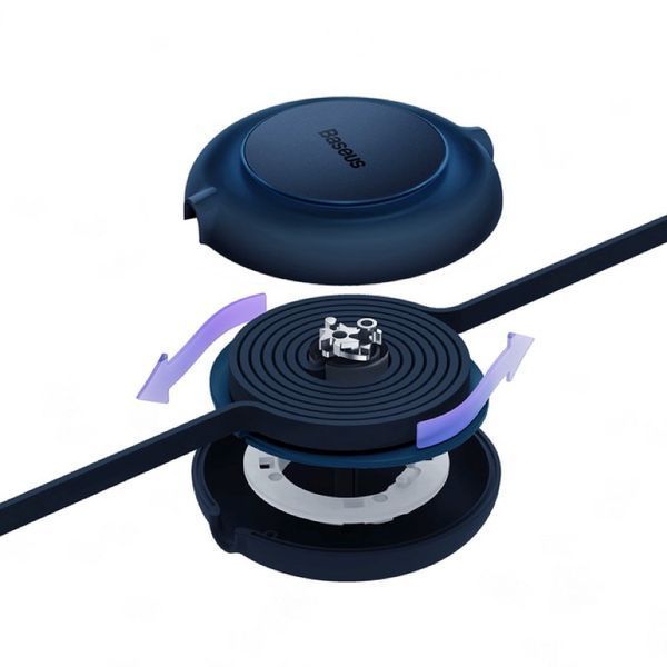 Кабель Baseus Bright Mirror 2 Series Retractable 3-in-1 Fast Charging Data Cable USB to M+L+C 3.5A 1.1m yellow 330519614 фото