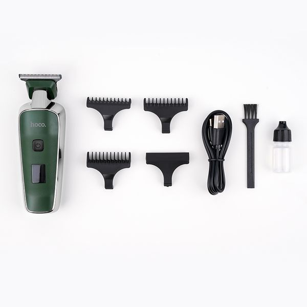 Машинка для стрижки HOCO HP23 Diamond engraving electric hair clipper Black 262703388 фото