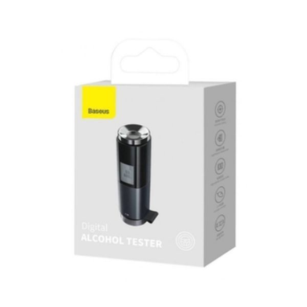 Алкотестер Baseus Digital Alcohol Tester Black 514685366 фото