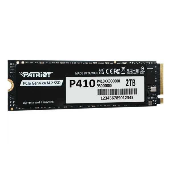 Накопичувач SSD M.2 Patriot P410 2TB NVMe 2280 PCIe Gen4 x4 5000/4500 TLC 927940816 фото