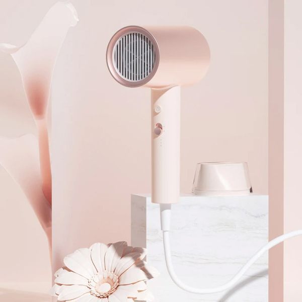 Фен Xiaomi Doco negative ion hair dryer soft and fast dry hair care Pink (Китайская вилка) 502391482 фото
