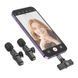 Бездротова мікрофонна система BOROFONE BFK12 Trophy lavalier dual-mic (iP/Type-C) Black 873084720 фото 6