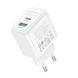 Мережевий зарядний пристрій BOROFONE BAS45A Potential PD30W+QC3.0 charger(EU) White 751252097 фото 5
