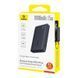 Зовнішній акумулятор Baseus EnerFill FP11 Power Bank 10000mAh 15W Cosmic Black (Includes Simple Type-C to Type-C Cable 20V/3A 30cm Black) 400726761 фото 2