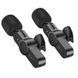 Бездротова мікрофонна система BOROFONE BFK12 Trophy lavalier dual-mic (iP/Type-C) Black 873084720 фото 4