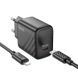 Мережевий зарядний пристрій з кабелем HOCO CS22A Value single port PD30W charger set(C to iP) Black 158426243 фото 3