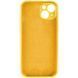 Чохол для смартфона Silicone Full Case AA Camera Protect for Apple iPhone 15 56,Sunny Yellow 111433050 фото 4