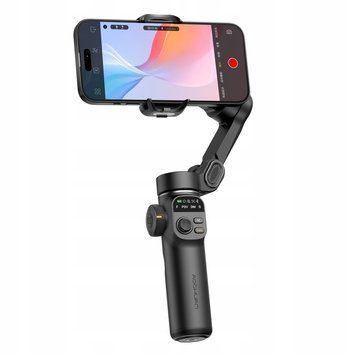 Триосьовий стабілізатор AOCHUAN Professional Gimbal Stabilizer for Smartphone Smart X2 Чорний 295599337 фото