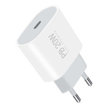 Мережевий зарядний пристрій WUW-C178 1Type-C PD20W white 843479403 фото