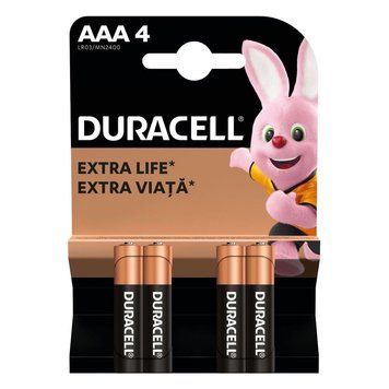 Батарейка Duracell Basic LR3/AAA (4шт) 576650627 фото