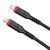 Кабель Hoco X59 Victory PD charging data cable iP(L=1M) Black 175225486 фото