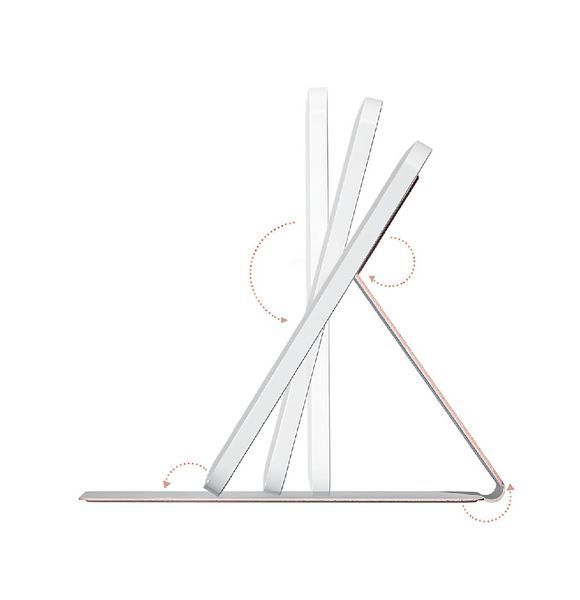 Зеркало для макияжа Xiaomi DOCO 11 " Daylight Portable Flat Mirror Pro Pink 501680152 фото
