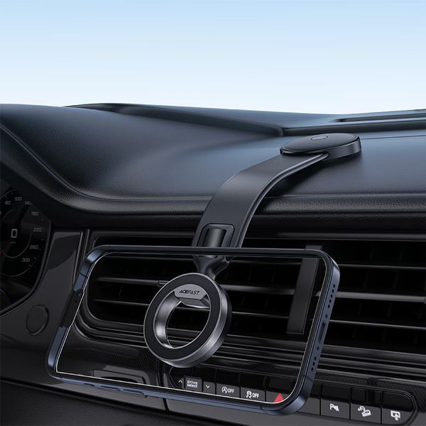 Автодержатель для телефона ACEFAST D36 magnetic car holder for dashboard Black 110368068 фото