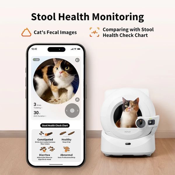 Смарт автоматичний лоток PETKIT Purobot Ultra with Camera 923860759 фото