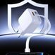 Сетевое зарядное устройство WUW-C268 12W fast charger USB A +retractable 70cm type c Cable 398431900 фото 5