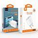 Мережевий зарядний пристрій WUW-C178 1Type-C PD20W white 843479403 фото 2