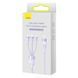 Кабель Baseus Flash Series Ⅱ Two-for-three Charging Cable U+C to M+L+C 100W 1.2m Purple 105968552 фото 2