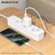 Сетевое зарядное устройство с кабелем BOROFONE BN28 Fuente single port PD30W charger set (C to C) (EU) White 932242097 фото 8