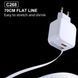 Сетевое зарядное устройство WUW-C268 12W fast charger USB A +retractable 70cm type c Cable 398431900 фото 6
