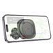 Автотримач для телефона HOCO H28 Rainbow ring magnetic car holder(air outlet) Black 927681219 фото 7
