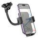 Автотримач для телефона HOCO H38 Cheetah car holder(windshield) Black 111353260 фото 3