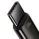 Кабель Baseus Tungsten Gold Fast Charging Data Cable USB to Type-C 100W 1m Black 108243122 фото 3