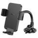 Автотримач для телефона HOCO H38 Cheetah car holder(windshield) Black 111353260 фото 4