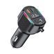 АЗП з FM-модулятором WUW-C220 Black 125777394 фото 5