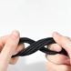 Кабель Baseus Tungsten Gold Fast Charging Data Cable USB to Type-C 100W 1m Black 108243122 фото 8