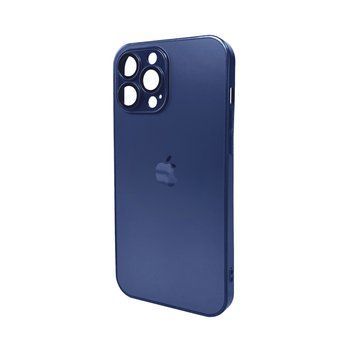 Чехол для смартфона AG Glass Matt Frame Color Logo for Apple iPhone 13 Pro Max Navy Blue 111129522 фото