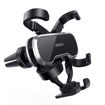 Автодержатель для телефона UGREEN LP228 Gravity Drive Air Vent Car Mount Phone Holder Black 110851970 фото