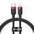 Кабель Baseus Cafule Cable Type-C to iP PD 20W 1m Red+Black 149665093 фото