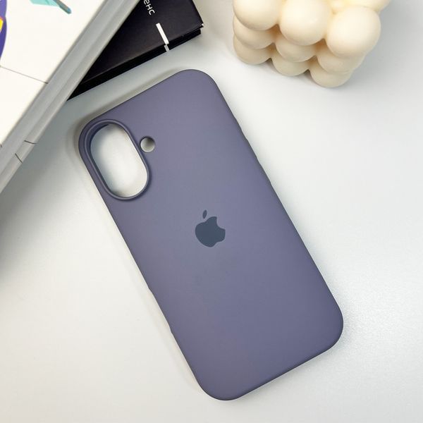 Чохол для смартфона Silicone Full Case AA Open Cam for Apple iPhone 16 28,Lavender Grey 874611009 фото