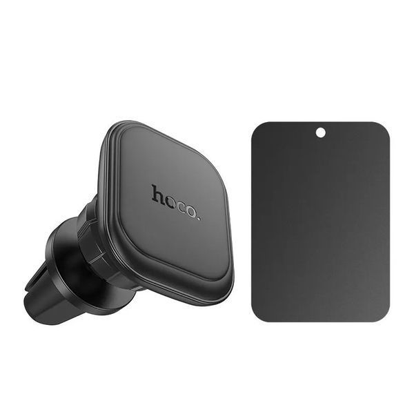 Автодержатель для телефона HOCO H29 Brilliant magnetic car holder(air outlet) Black 848593617 фото