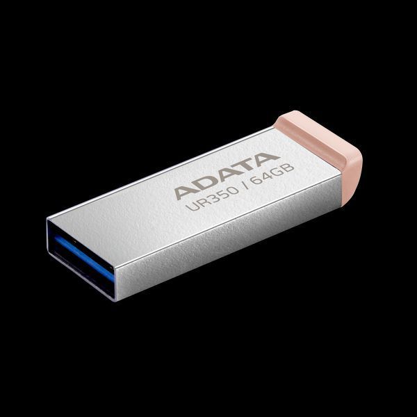 Флеш-накопитель ADATA USB 3.2 UR 350 64Gb Silver/Beige 883991858 фото