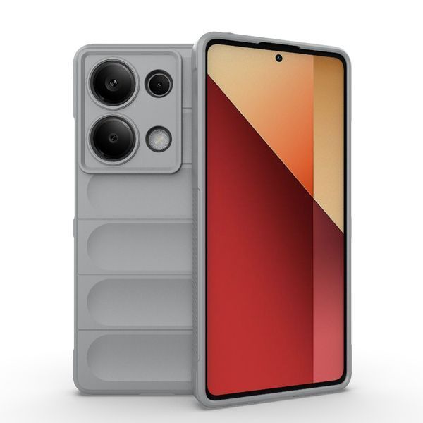 Чехол для смартфона Cosmic Magic Shield for Xiaomi Redmi Note 13 Pro 4G Grey Smoke 382346928 фото
