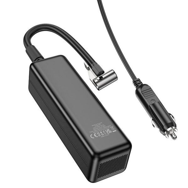 Автомобільний насос HOCO ZP5 May smart air pump Black 351869666 фото