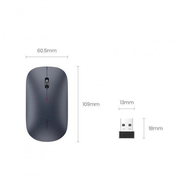 Маніпулятор миша UGREEN MU001 Portable Wireless Mouse (Black) 853492122 фото