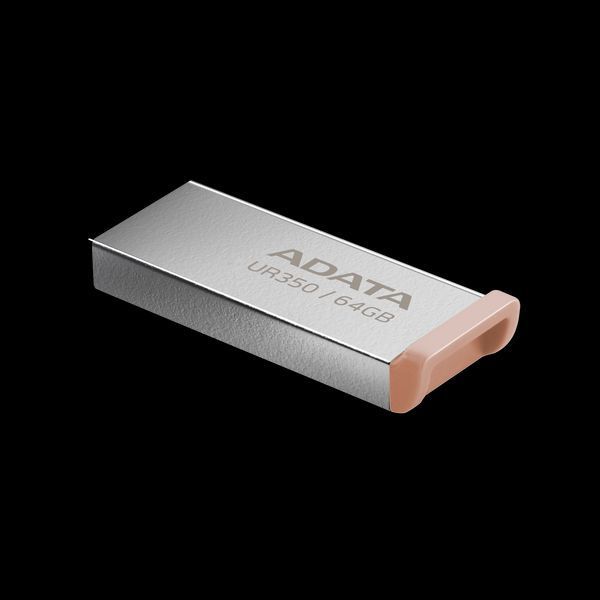 Флеш-накопитель ADATA USB 3.2 UR 350 64Gb Silver/Beige 883991858 фото
