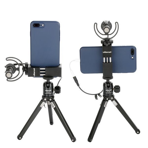 Тримач для телефону Ulanzi Vijim Iron Man II Phone Tripod Mount black (UV-0849 ST-02S) 780339285 фото