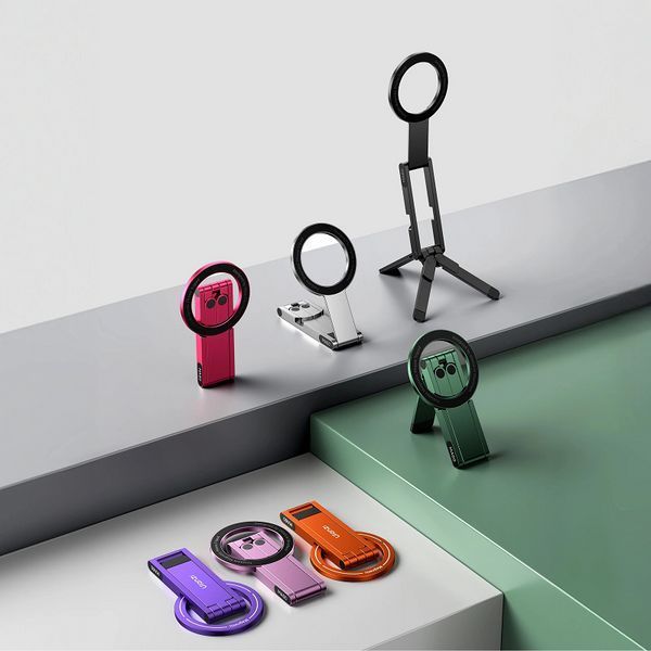 Держатель телефона Ulanzi MA60 Foldable Magnetic Phone Tripod (Purple) 854084521 фото