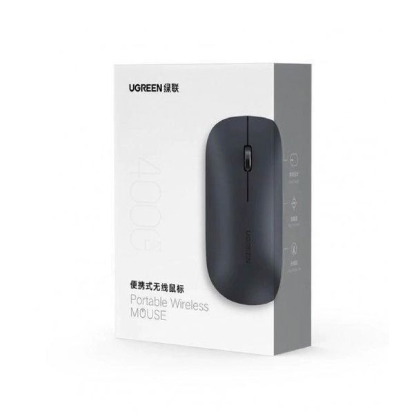 Маніпулятор миша UGREEN MU001 Portable Wireless Mouse (Black) 853492122 фото
