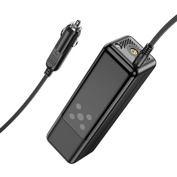 Автомобільний насос HOCO ZP5 May smart air pump Black 351869666 фото