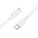 Кабель HOCO X96 Hyper 60W fast charging data cable Type-C to Type-C White 593645976 фото 1