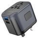 Мережевий зарядний пристрій BOROFONE BAC12 Leader 3-port(1C2A) universal conversion charger Black 240291611 фото 6