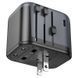 Мережевий зарядний пристрій BOROFONE BAC12 Leader 3-port(1C2A) universal conversion charger Black 240291611 фото 4