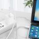 Кабель HOCO X96 Hyper 60W fast charging data cable Type-C to Type-C White 593645976 фото 4