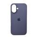 Чохол для смартфона Silicone Full Case AA Open Cam for Apple iPhone 16 28,Lavender Grey 874611009 фото 1