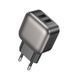 Мережевий зарядний пристрій BOROFONE BAS51A Absolute dual-port charger Black 104892301 фото 1