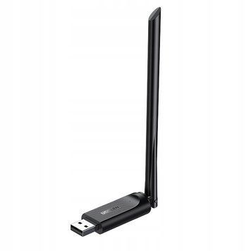 WI-FI-адаптер UGREEN CM496 AC650 High-Gain Dual Band Wireless USB Adapter(UGR-90339) 458420432 фото